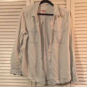 BOGO on my closet! Light wash boyfriend jean shirt